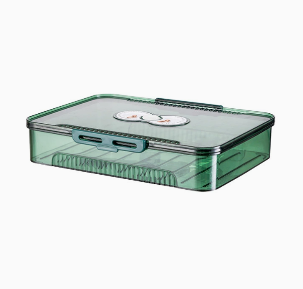 Clear Dumpling Organizer Box