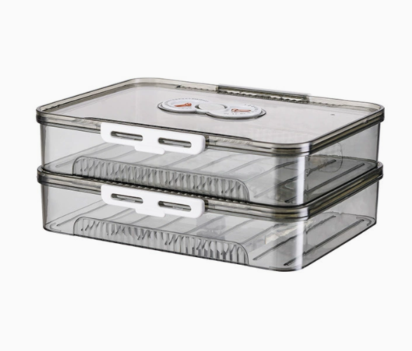 Clear Dumpling Organizer Box